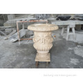 Elegant Marble Flowerpot Sand Stone for Garden & Home Decoration